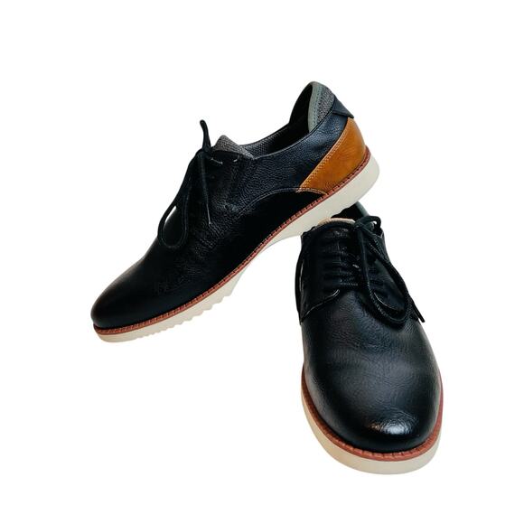 Dr. Scholls Sync2 Lace Up Oxford Shoes Black 9M - Picture 6 of 13